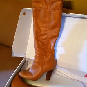 Aldo Knee High Leather Boots